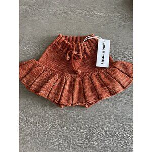 Misha & Puff Skating Pond Skirt Cinnamon 3Y NWT